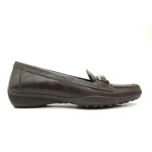 GEOX Brown Horsebit Driving Moccasin Loafers Geox Respira Horsebit Driving Loafers 11.5 Brown Leather  main image 3